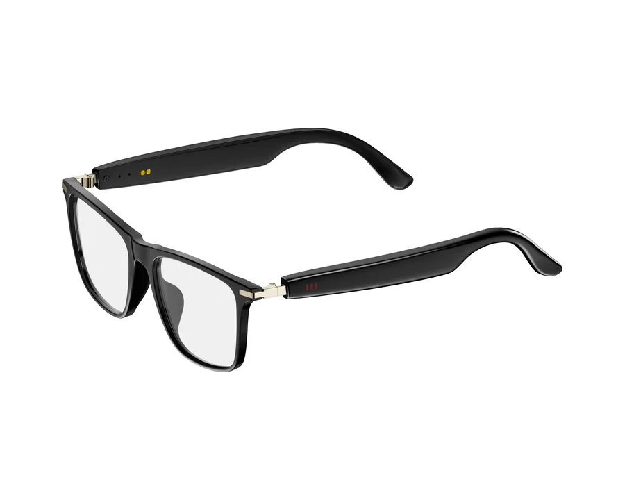M01 PRO AI smart glasses with clear lenses